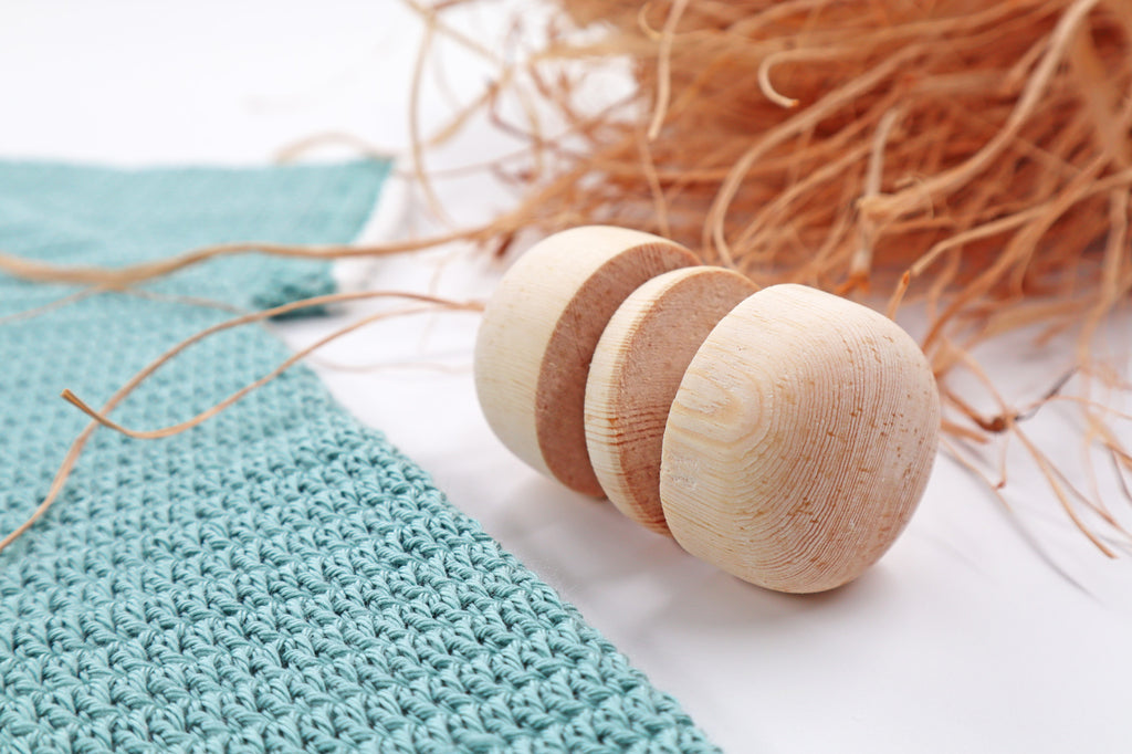 Natural Blue Baby Gift Set