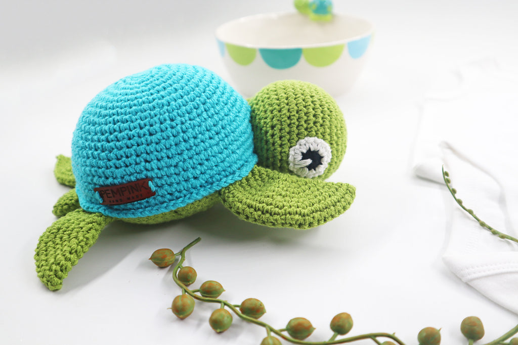 Green Turtle Gift Set