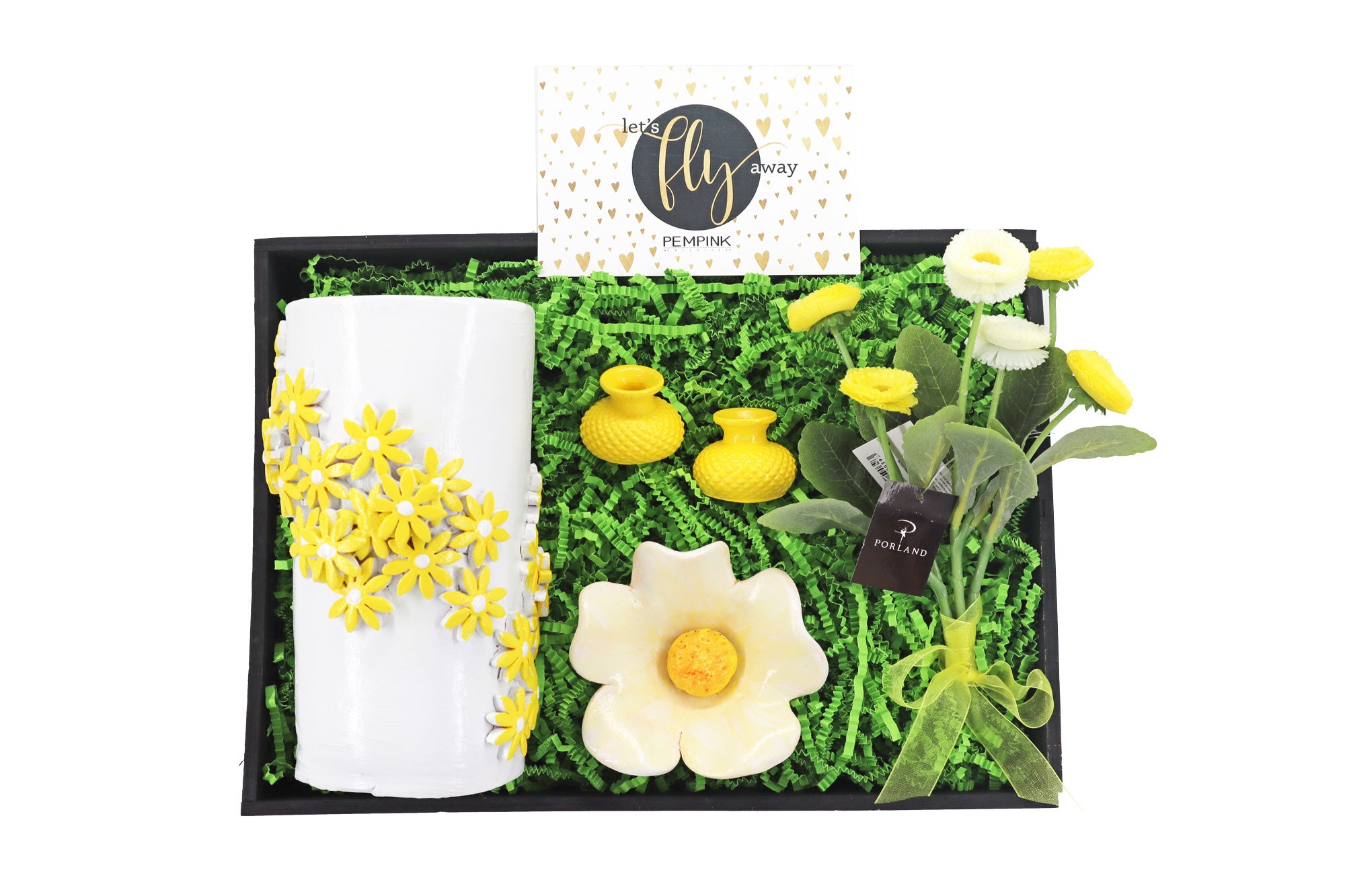 Yellow Daisy Gift Box
