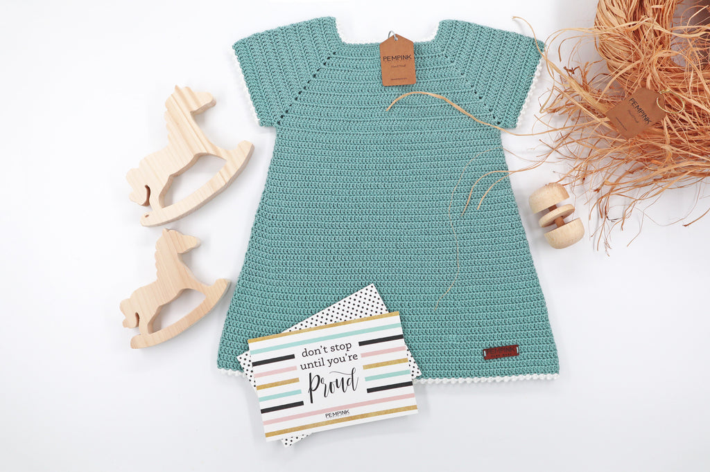 Natural Blue Baby Gift Set