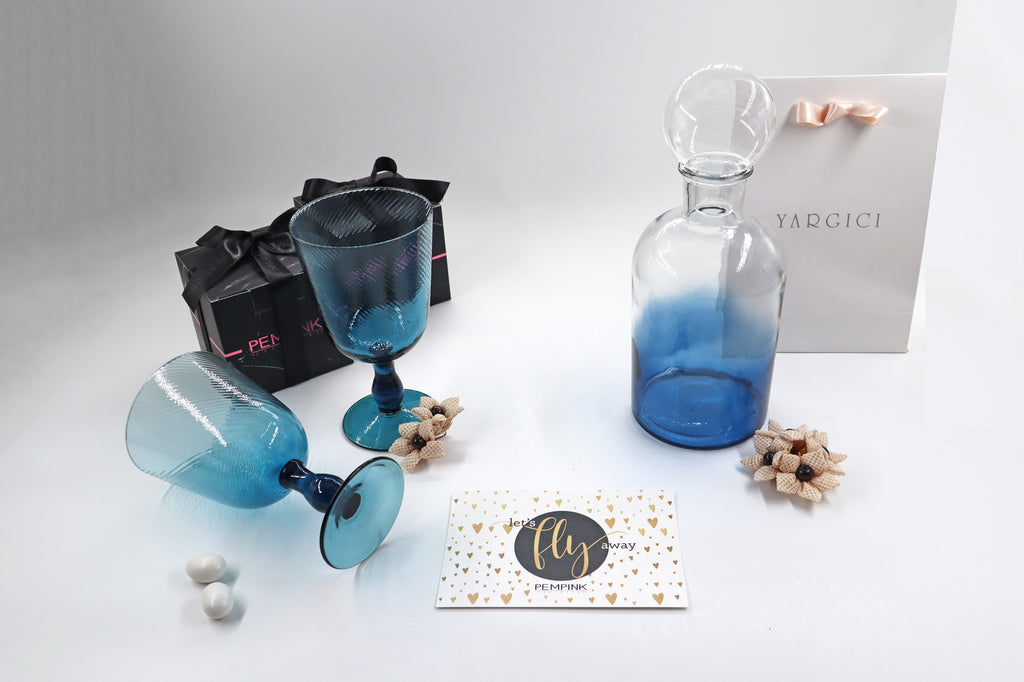 Shades of Blue Gift Set