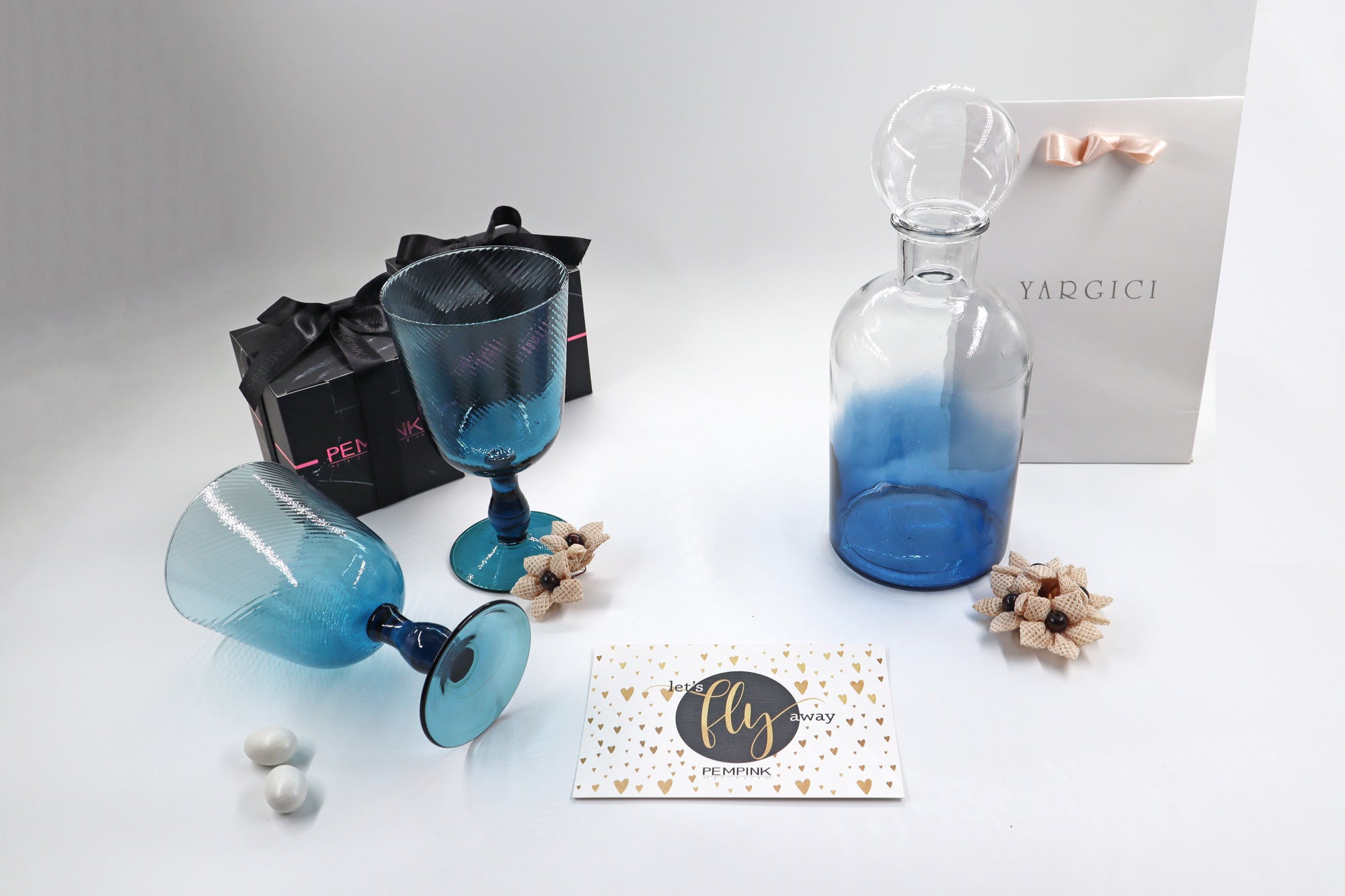 Shades of Blue Gift Set