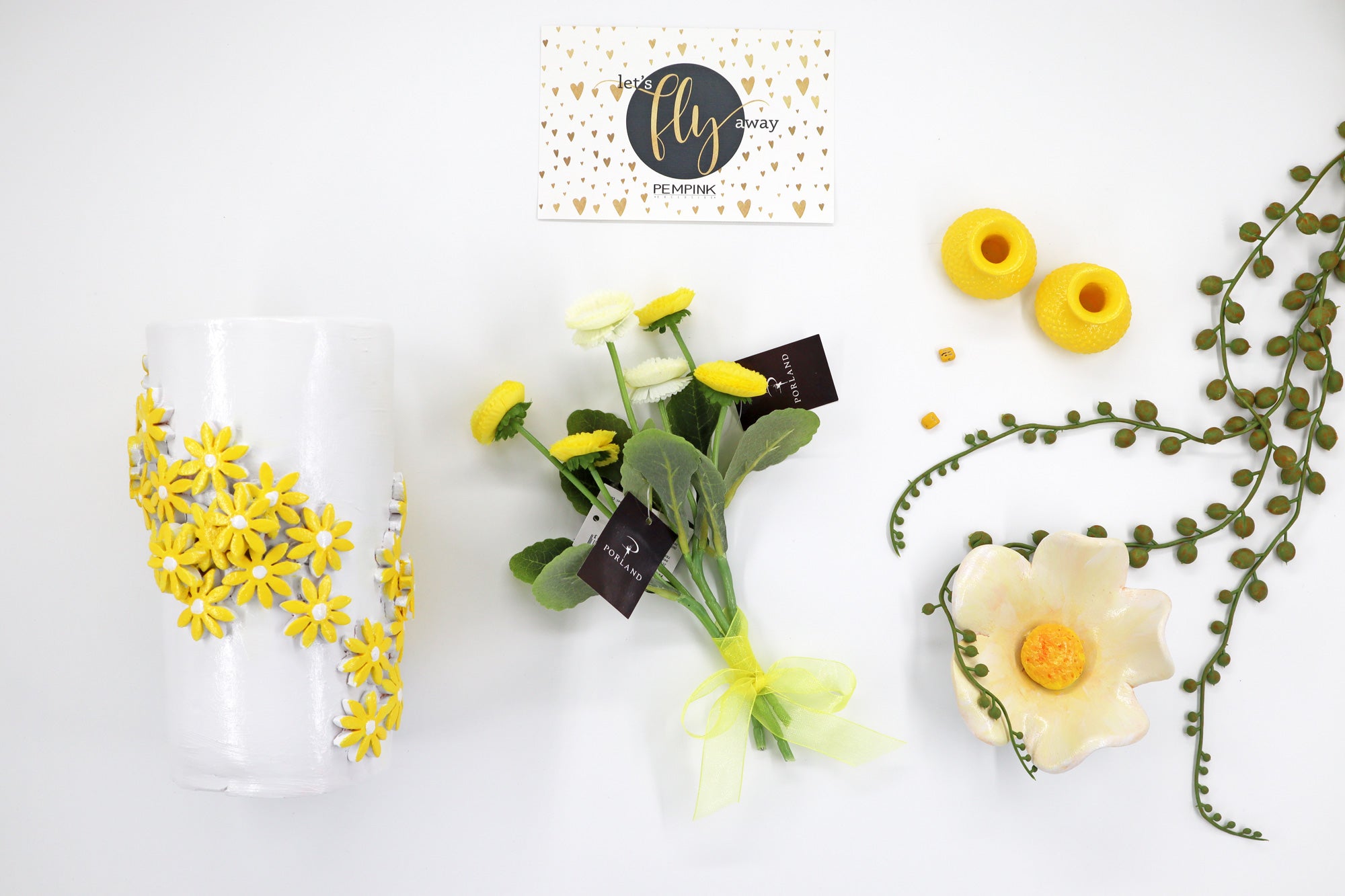 Yellow Daisy Gift Box
